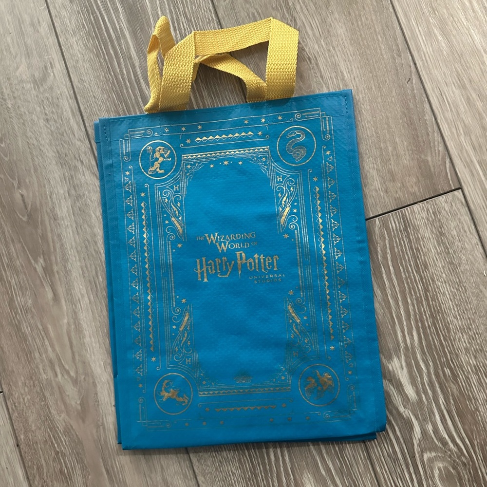 NWT Wizarding world of Harry Potter blue small tote bag - Picture 3 of 7